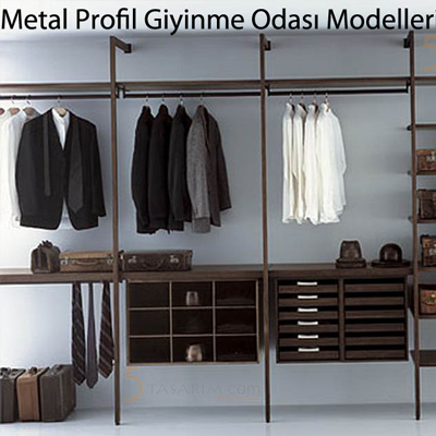 F Profil Dikme Giyinme Odası Sistemleri