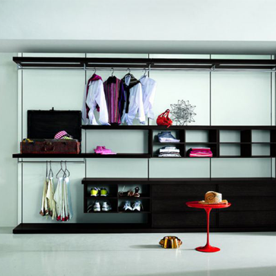 Ahşap Panel li Giyinme Odası Sistemleri