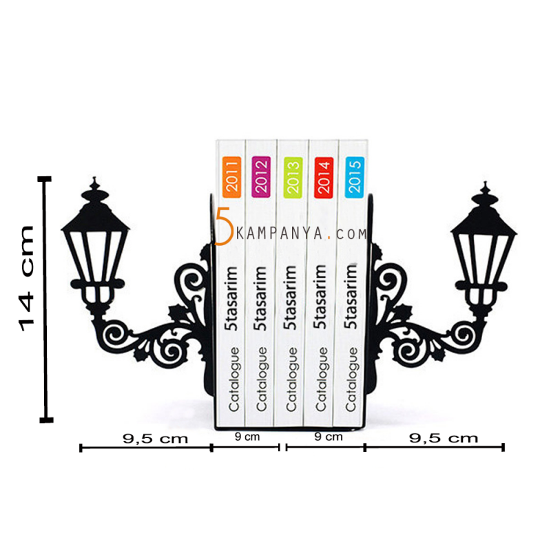 Dekoratif Kitap Tutucu