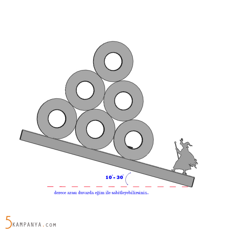 Komik Tuvalet Kağıtlığı Rafı