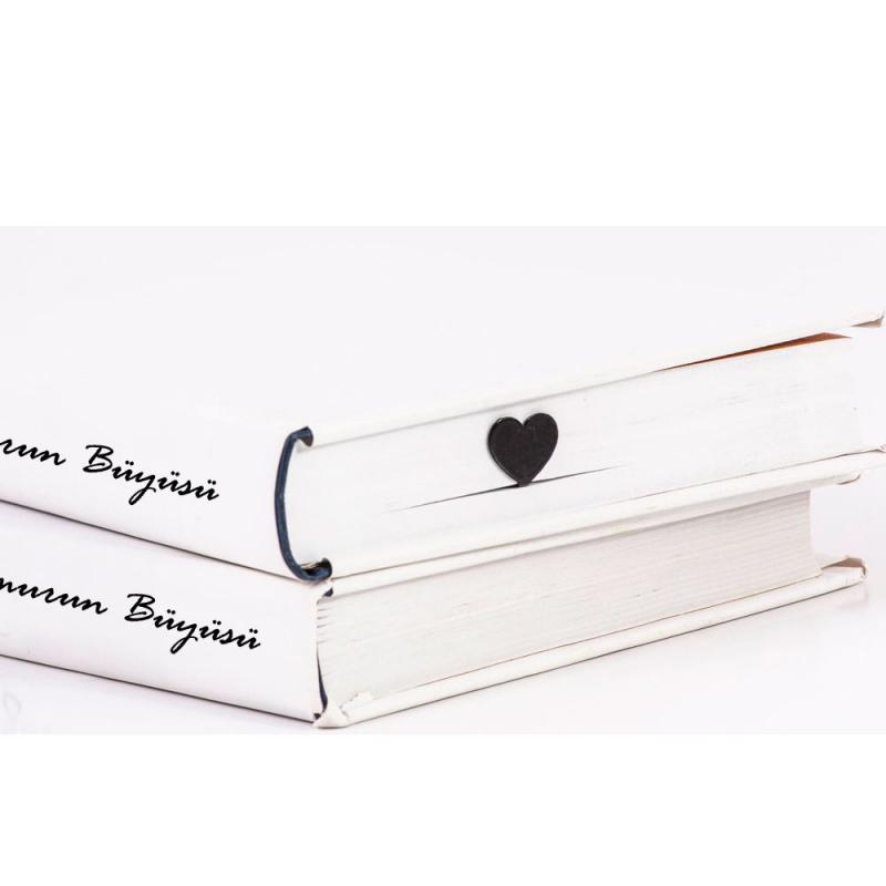 Hediyelik Kalpli Kitap Ayraçları