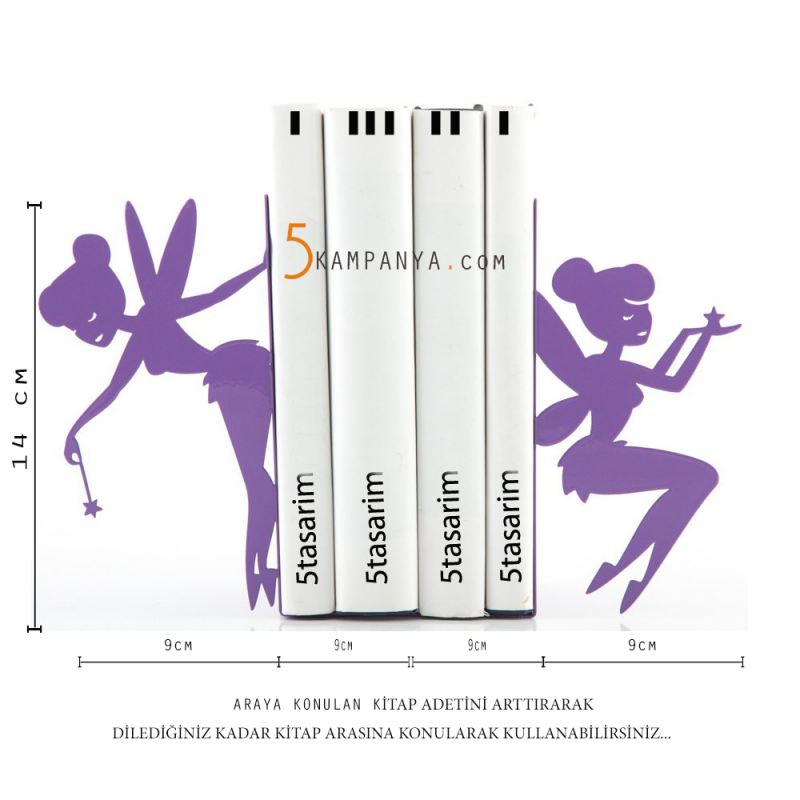 Tinker Bell Kitap Tutucu