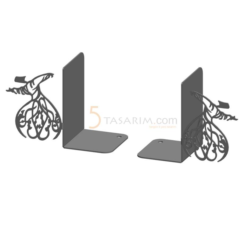 Hediyelik Semazen Kitap Tutucu