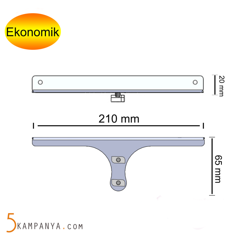 Giyinme Odası Direk Raf Sistemi Raf Ayağı, Siyah