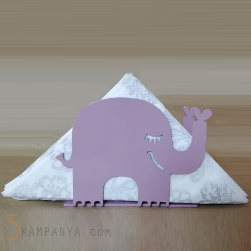 Fil Metal Peçetelik, Hediyelik Dekoratif