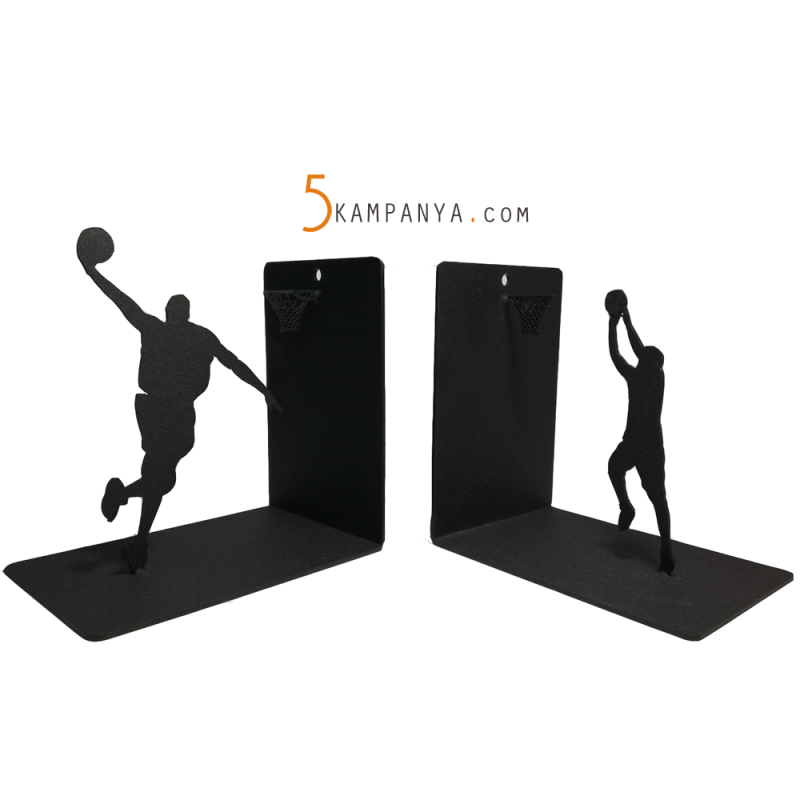 Basketbol Tutkunlarına Dekoratif Kitap Desteği Tutucu