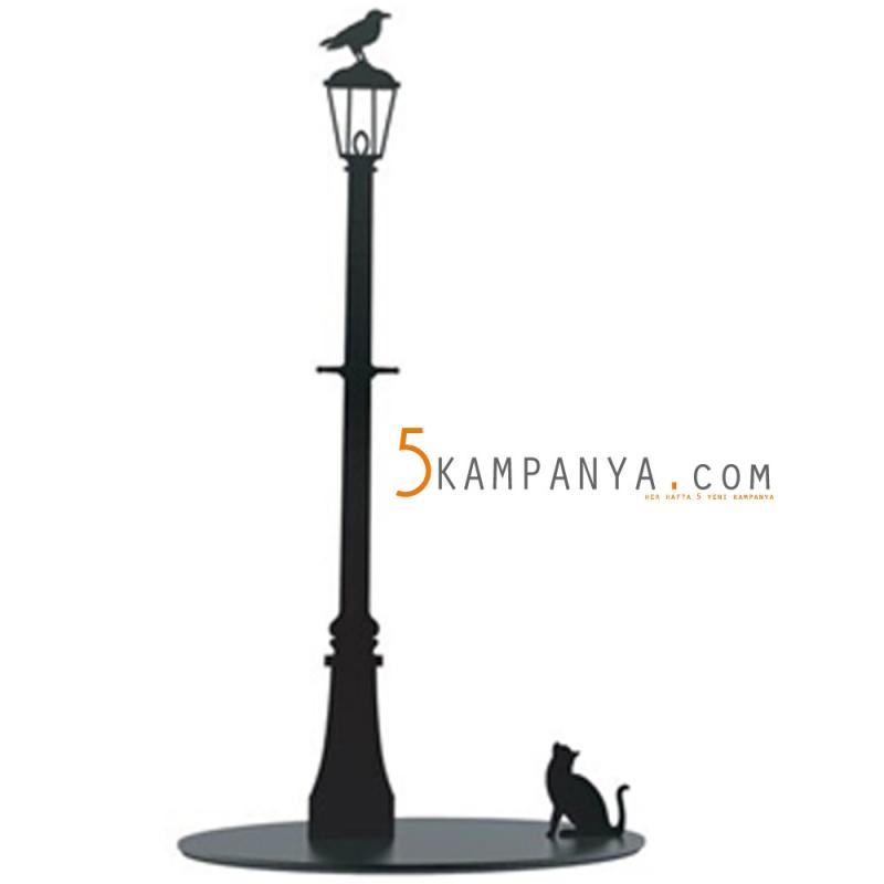 Dikey Kağıt Havlu Tutacağı Mutfak Kağıdı Havlu Askısı