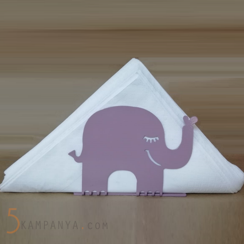 Fil Metal Peçetelik, Hediyelik Dekoratif