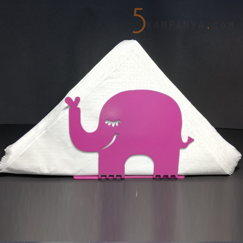 Metal Fil Şekilli Peçetelik