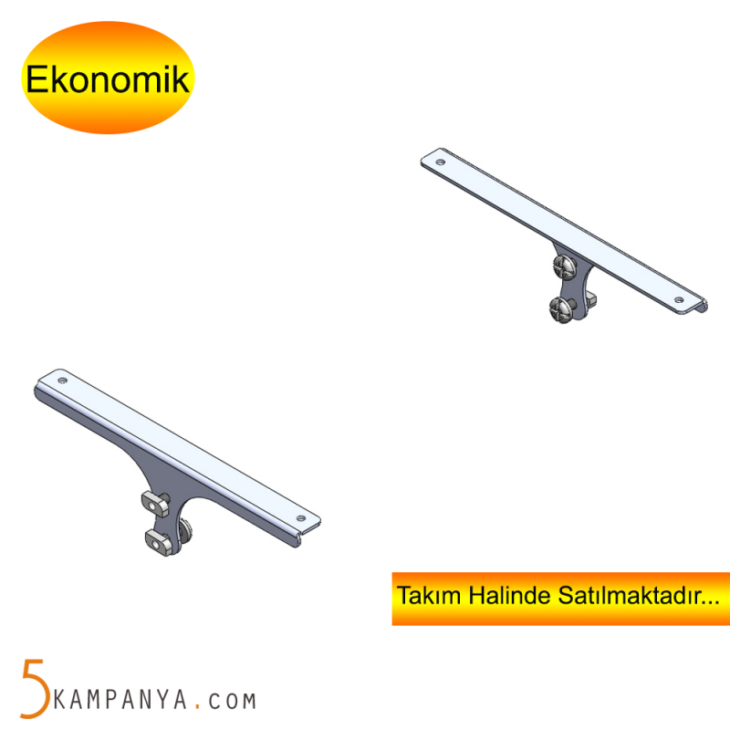 Giyinme Odası Dikme Raf Sistemi , Raf Desteği , KROM