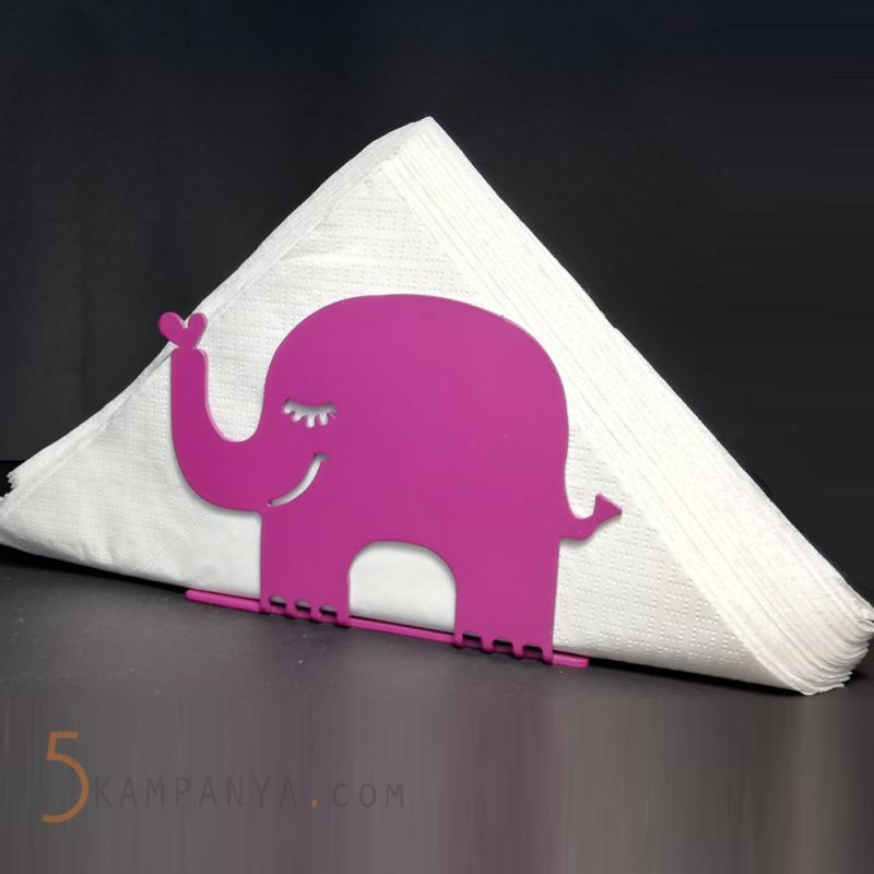 Metal Fil Şekilli Peçetelik