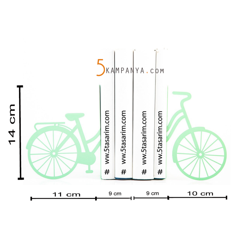 Bisiklet Kitap Tutucu