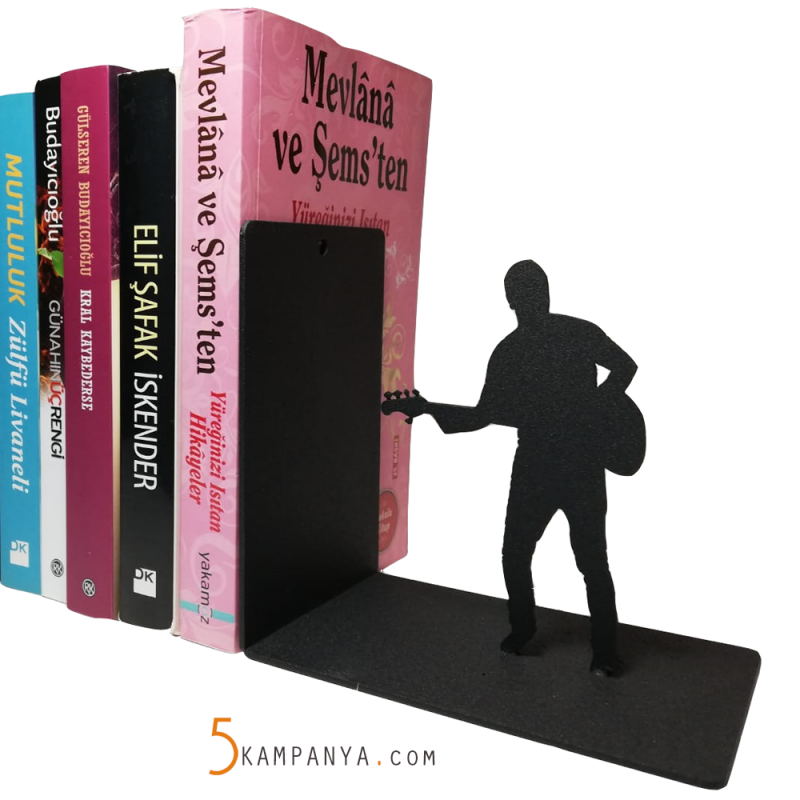Gitar Figürlü Hediyelik Eşyalar Kitap Tutucu