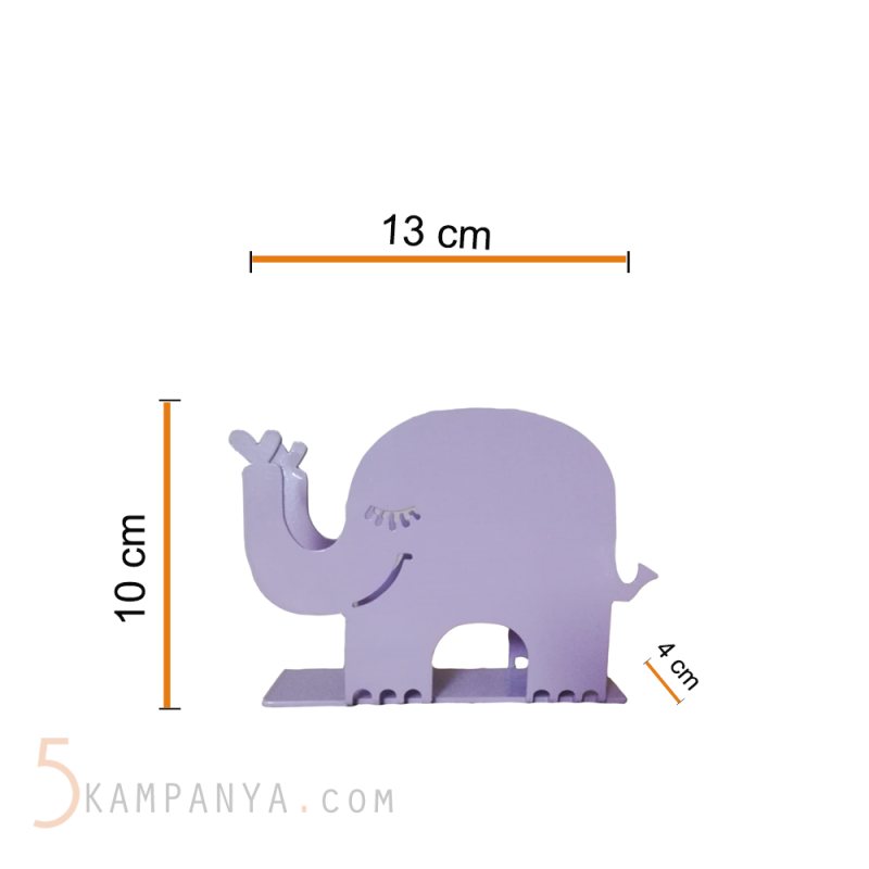 Fil Metal Peçetelik, Hediyelik Dekoratif