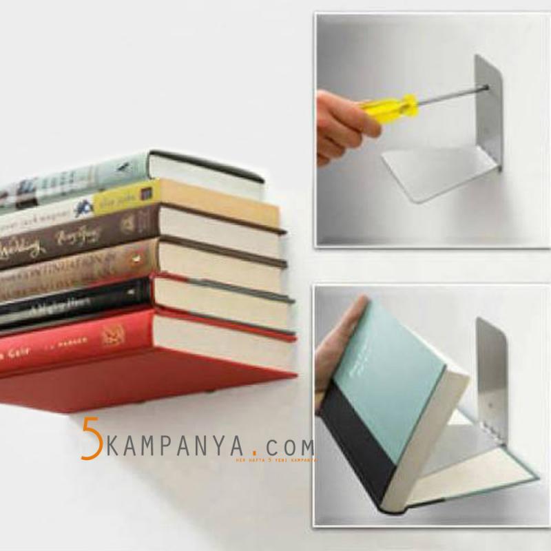 Duvar Metal Kitap Tutucu