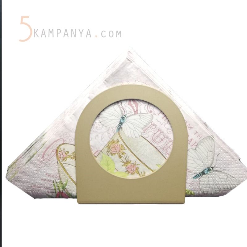 Ekonomik ve Uygun Fiyatlı Gold (Altın Rengi) Metal Peçetelik	