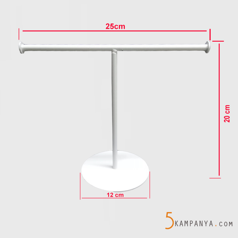 Takı Askı Standı, Beyaz