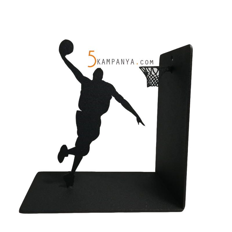 Basketbol Tutkunlarına Dekoratif Kitap Desteği Tutucu
