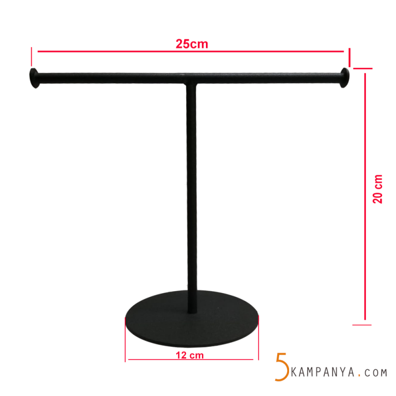 Takı Askı Standı, Siyah